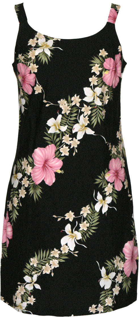 Paradise Lei Women's Bias Cut Slimming Hawaiian Dress